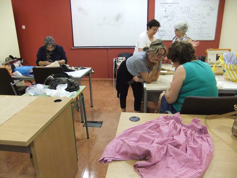 Clausura curso patronaje y costura en Benejúzar